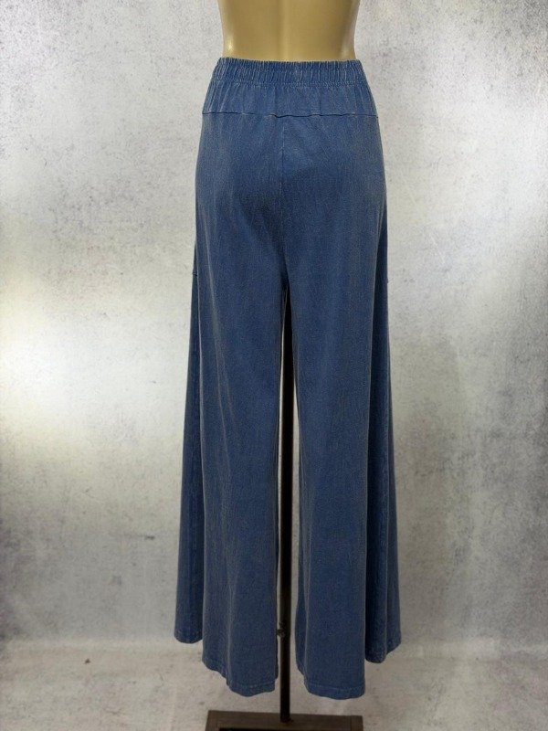 Producto - MAXI PALAZO BATIK AZUL ALGODON RUSTICO - 2