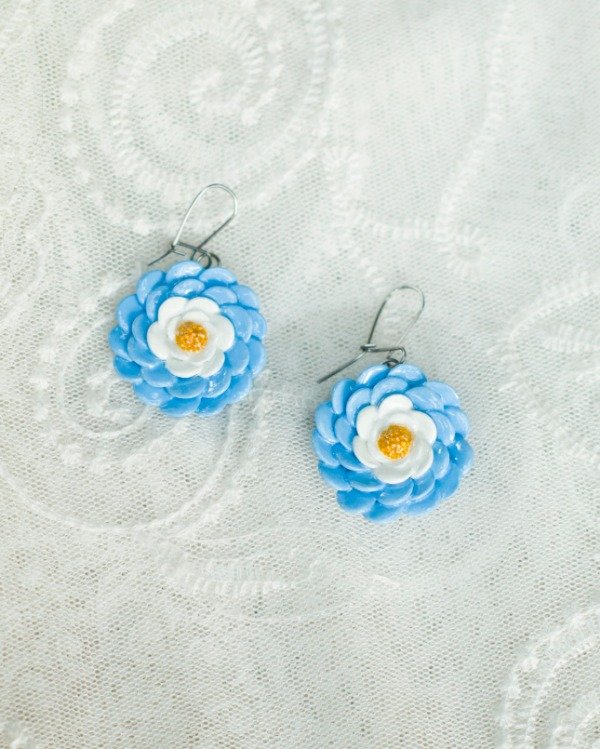Producto - Pendientes de escarapela marimonia