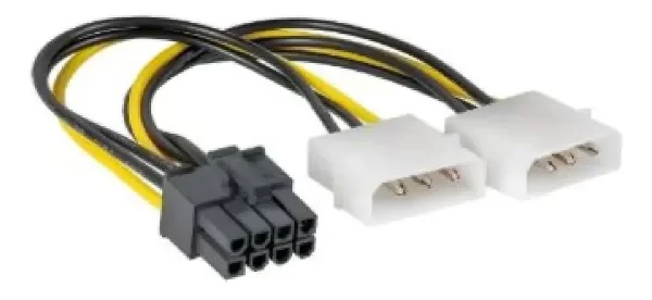 Producto - Cable De 2 Molex A 8 Pines Para Gpu
