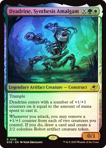 Producto - Dyadrine, Synthesis Amalgam #216 Foil  Edge of Eternities
