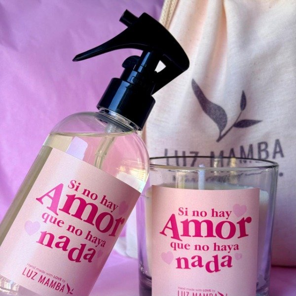 Producto - Vela y Home/textil PINK LOVE