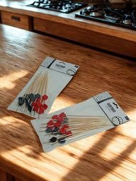 Producto - PALITOS DE BAMBU 12CM 20PIEZAS (12KITS)