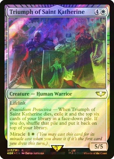 Producto - Triumph of Saint Katherine (Surge Foil)