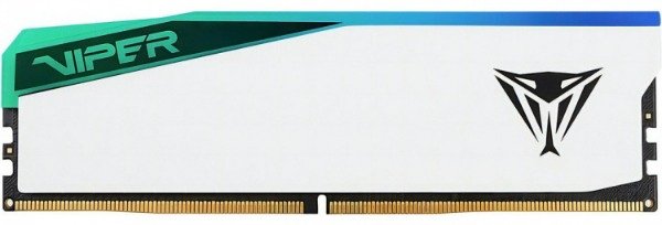 Producto - MEMORIA PATRIOT DDR5 VIPER ELITE 5 32GB 6000 MHZ RGB CL42 WHITE SINGLE PE000940