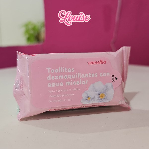 Producto - Toallitas Desmaquillantes Camellia