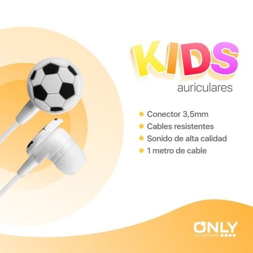 Producto - Auricular Kids Futbol