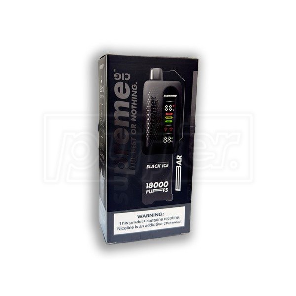 Producto - Supreme Cig  - Black Ice (18.000 PUFFS)