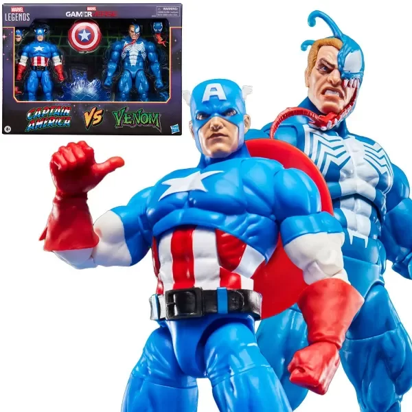 Producto - Marvel Legends Gamerverse Captain America VS Venom