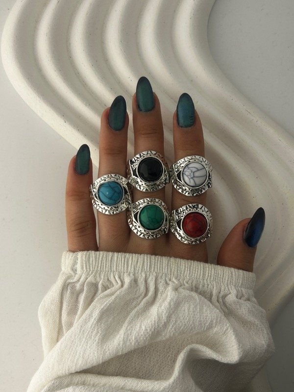 Producto - ANILLO DE PIEDRA 2710
