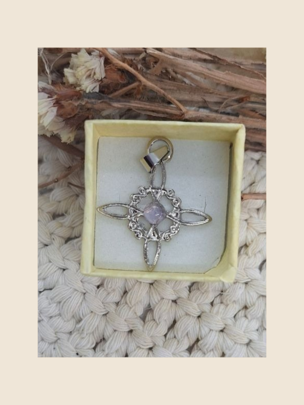 Producto - Dije nudo de bruja con amatista
