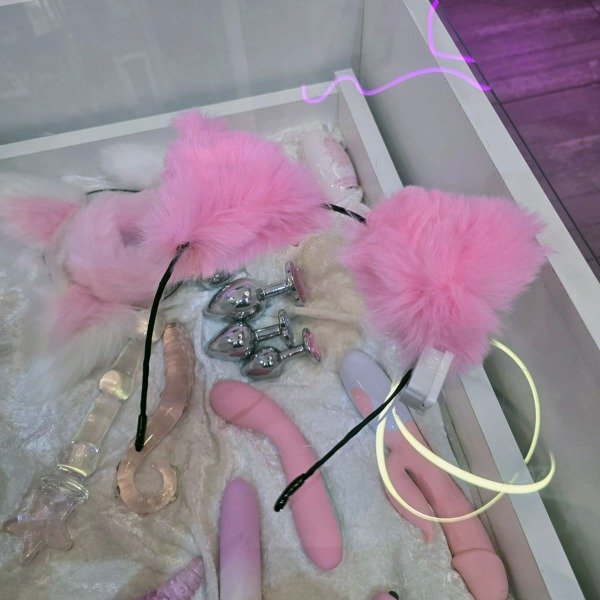 Producto - Orejitas Kitty (rosa/blanco) - 6