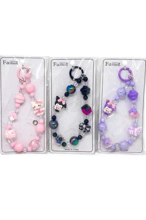 Producto - llavero para celular kuromi/kitty