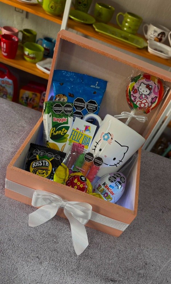 Producto - CAJA DESAYUNO c/ LUCES - HELLO KITTY