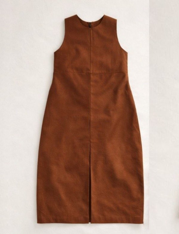 Producto - vestido AURA siena tostado