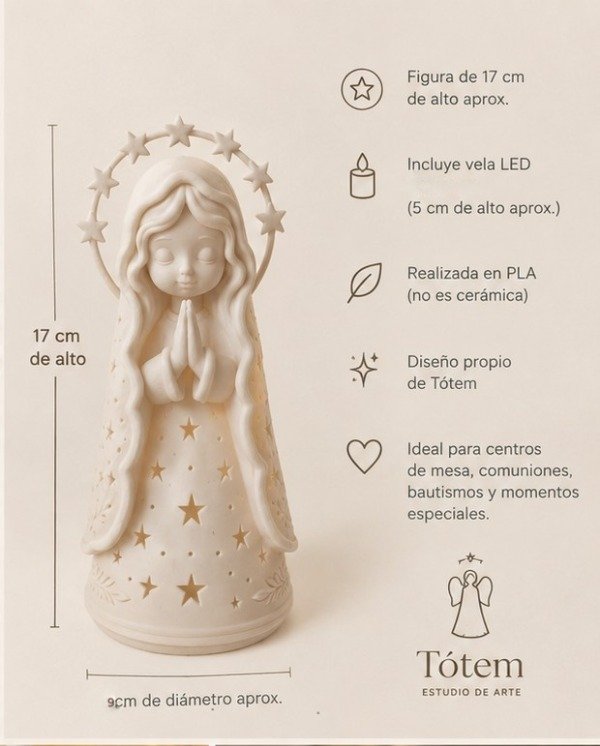Producto - Virgencita centro de mesa - 1