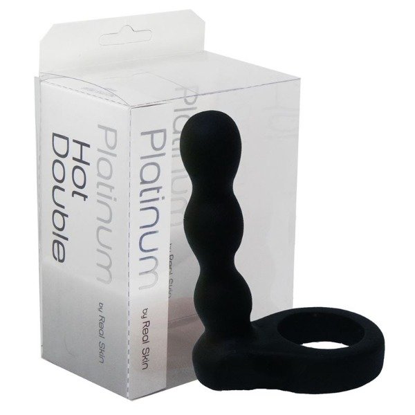 Producto - Platinum Anillo Double Hot Negro