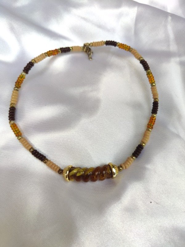 Producto - Gargantilla Fina Marron