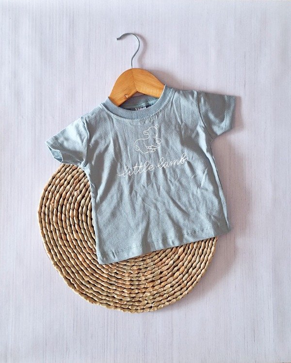 Producto - Remera Jersey 24/1 "Little Lamb" Aqua