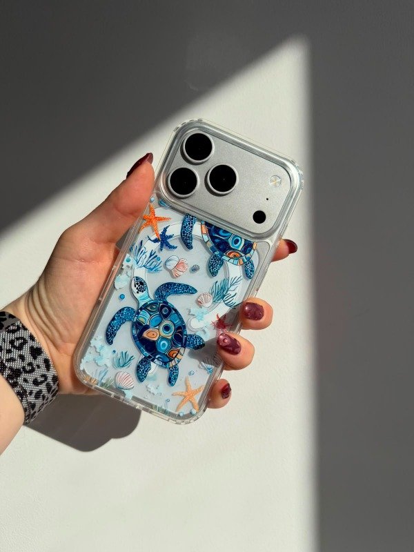Producto - Case tpu magsafe diseño tortuga