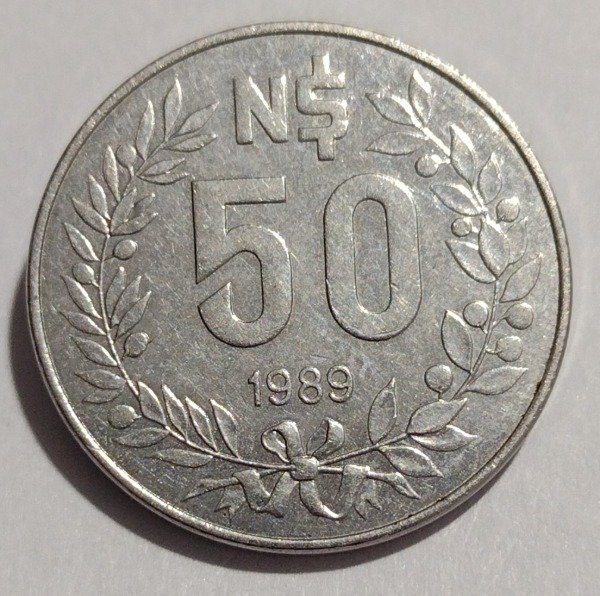 Producto - Uruguay 50 Nuevos Pesos 1989 - 1