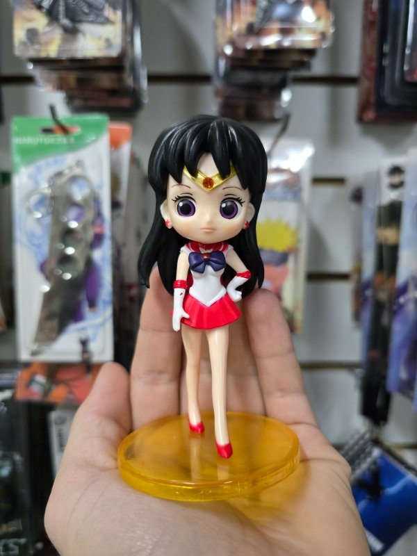 Producto - Figura Sailor Mars base amarilla mediana