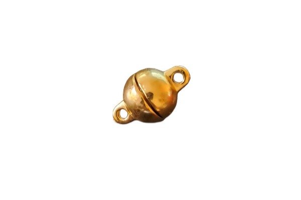 Producto - Cierre Imantado Bolita Dorado 8 mm