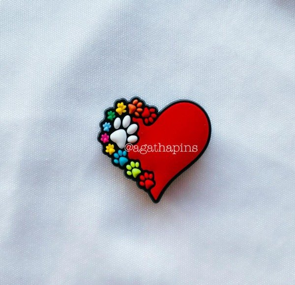 Producto - Corazon con huellitas