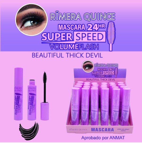 Producto - MÁSCARA DE PESTAÑAS VOLUMEN 24H - RIMERA QUINCE