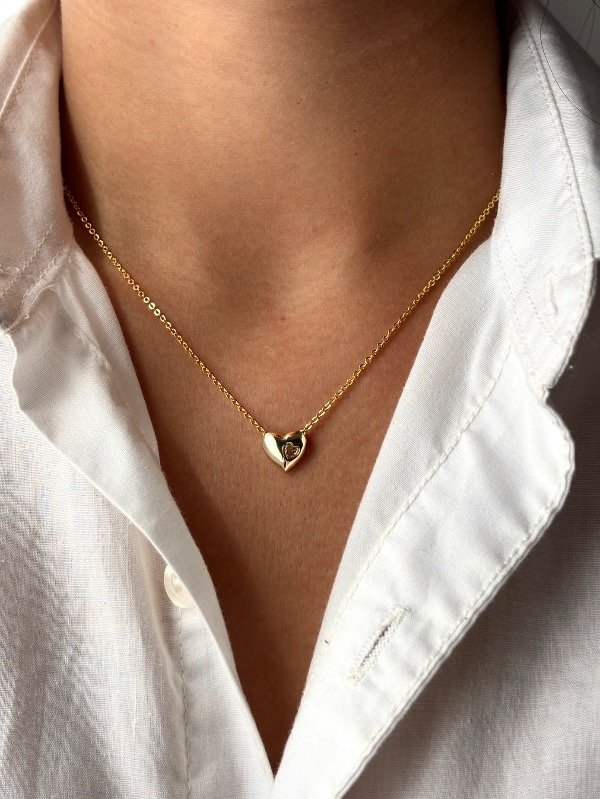 Producto - Collar dorado amore