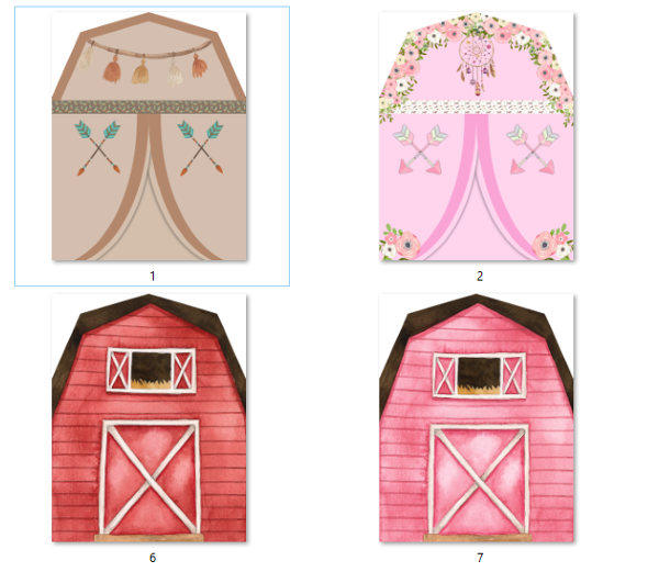 Producto - FUNDAS PARA CASITAS