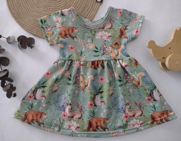 Producto - Vestido: Bosque y animales