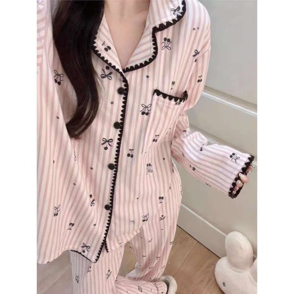Producto - Pijama rosa de lazos - 0