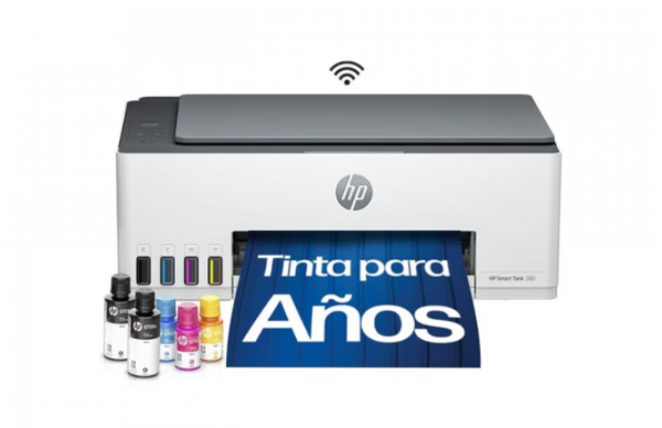 Producto - IMPRESORA HP SMART TANK 580 MULTIFUNCIONAL WIFI - 1