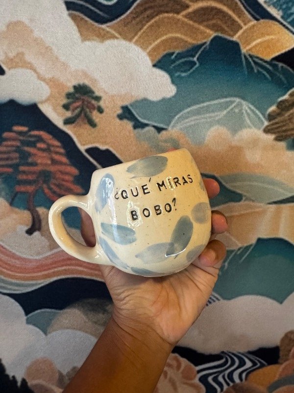 Producto - TAZA  QUE MIRAS BOBO!