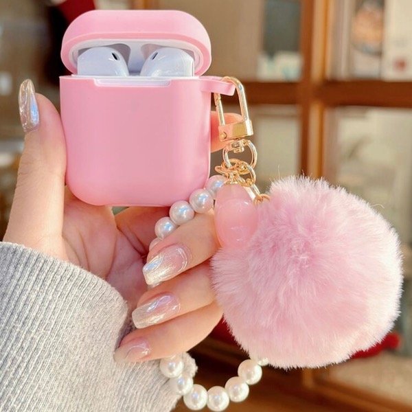 Producto - Funda AirPods Pro Rosa pompón