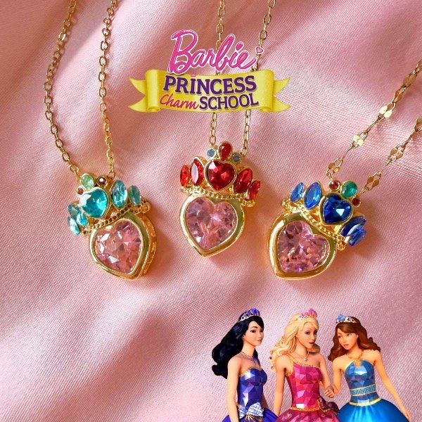Producto - Collar Barbie Escuela de Princesas-Titanio