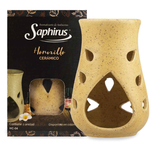 Producto - Hornillo de Cerámica grande Beige