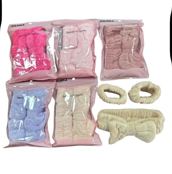 Producto - SET DE VINCHA Y MUÑEQUERA