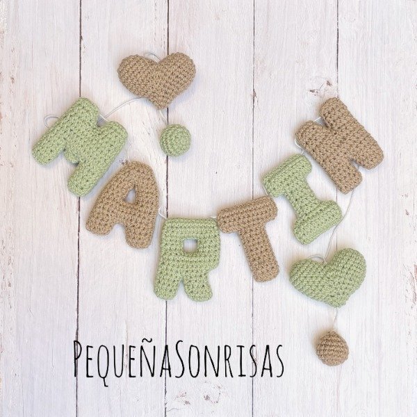 Producto - Cartel de 6 Letras con 4 adornos - 0