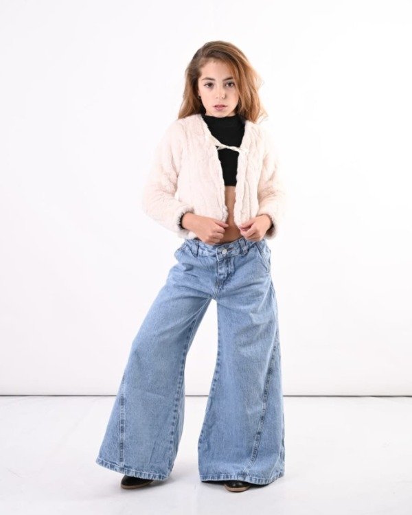 Producto - Wide Leg Celeste Mariposa (PT19)