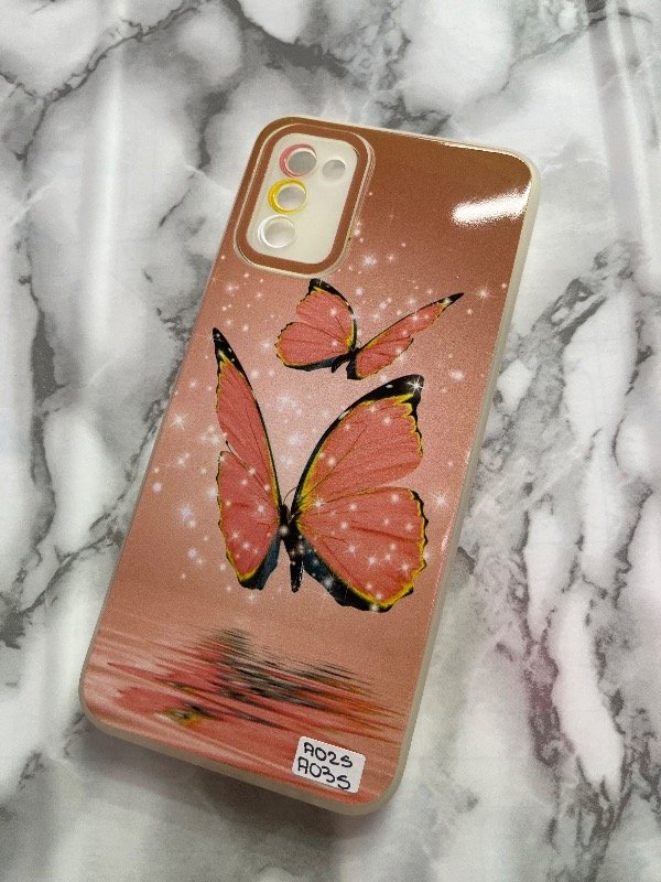Producto - Funda diseño mariposa A02S
