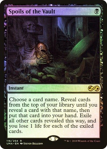 Producto - Spoils of the Vault (Foil)