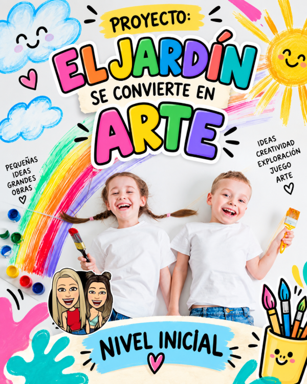 Producto - PROYECTO. EL JARDÍN SE CONVIERTE EN ARTE. Inicial