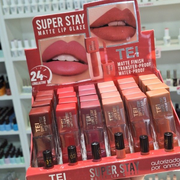 Producto - Labial liquido matte Super Stay, TEI