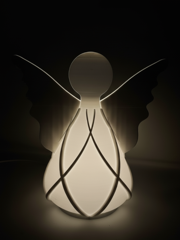 Producto - Lampara Angel Navidad Podes cambiar la intensidad y Tonos