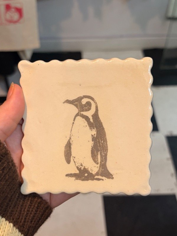 Producto - Posavaso Pingüino