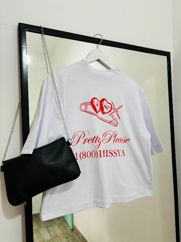 Producto - Remera Sweet blanca