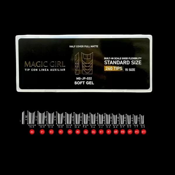 Producto - TIPS SONRISA CON GUIA - CUADRADOS - MAGIC GIRL
