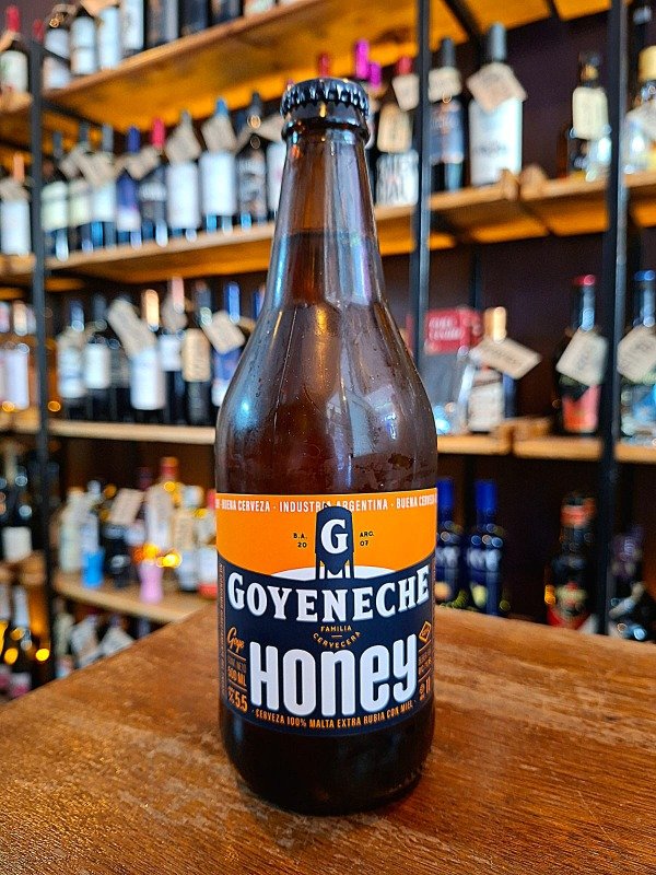 Producto - Cerveza Goyeneche Honey 500cc
