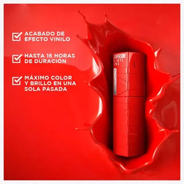Producto - Labial Líquido Maybelline SuperStay Vinyl Ink x 4,2 ml - 2